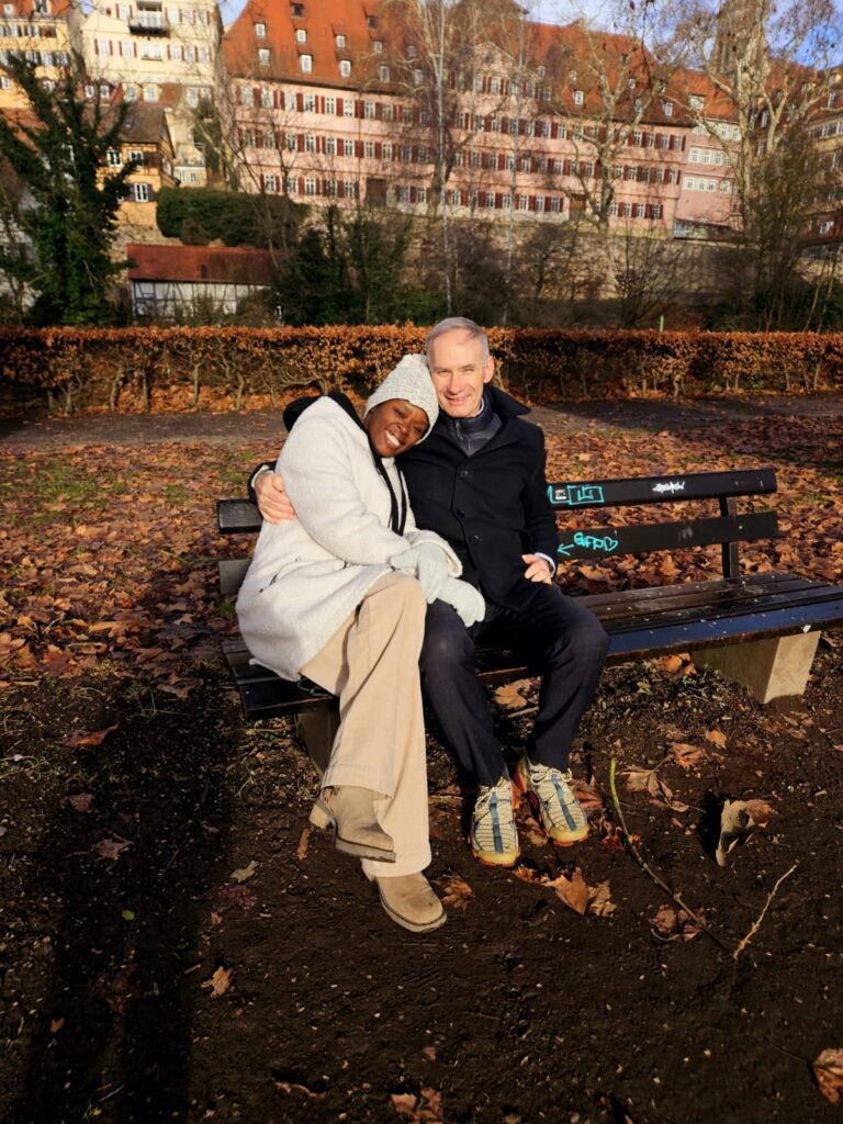 German- Kenyan interracial couple