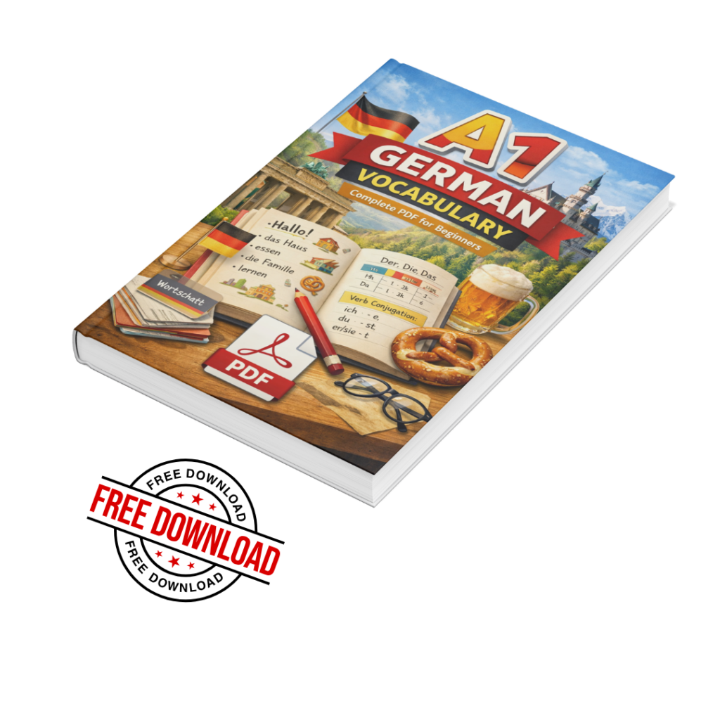 a 1 German vocabulary